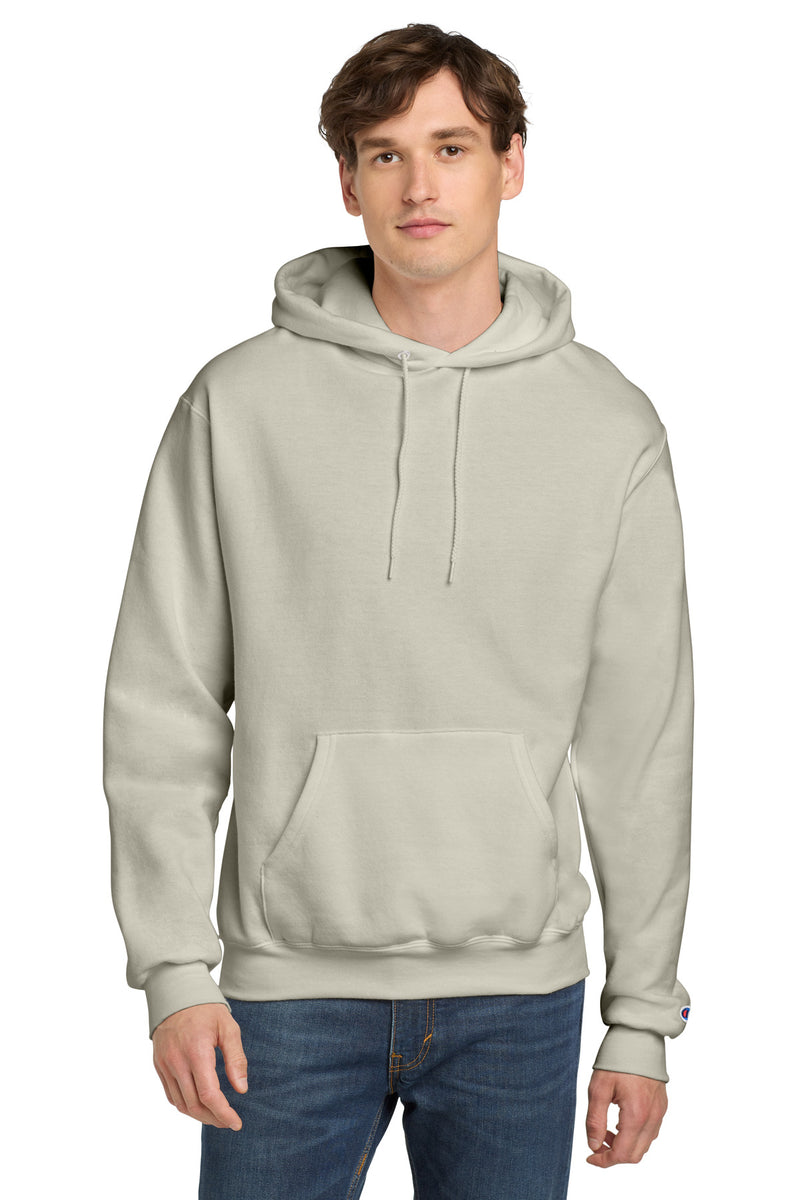 Champion  Powerblend Pullover Hoodie - Sand