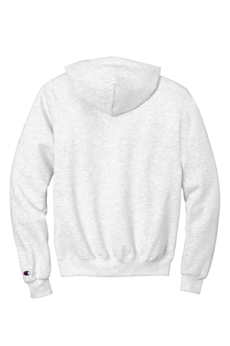 Champion  Powerblend Pullover Hoodie - Silver Grey