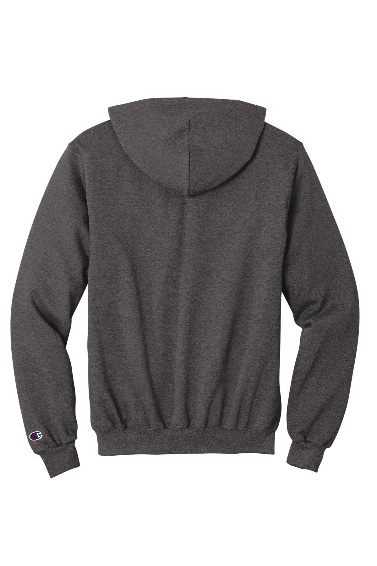 Champion Powerblend Full-Zip Hoodie - Charcoal Heather