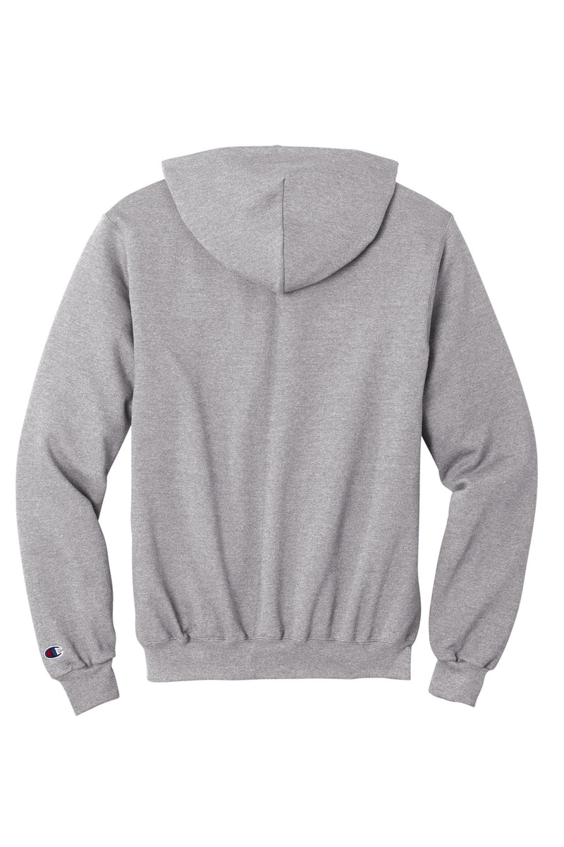 Champion Powerblend Full-Zip Hoodie - Light Steel