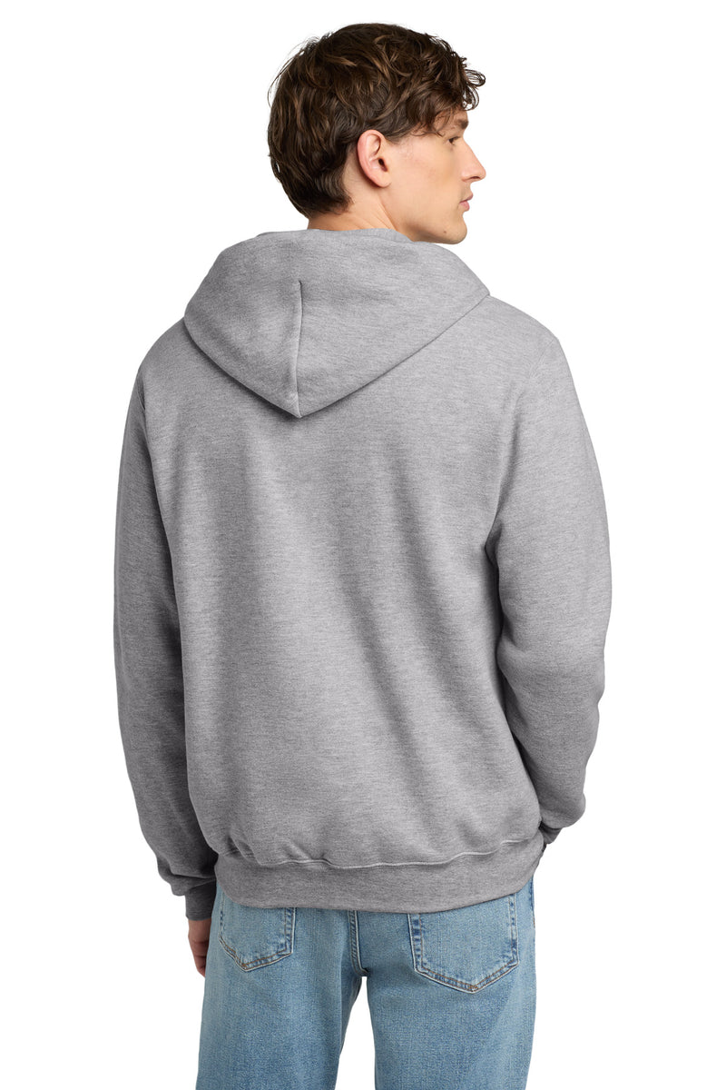 Champion Powerblend Full-Zip Hoodie - Light Steel