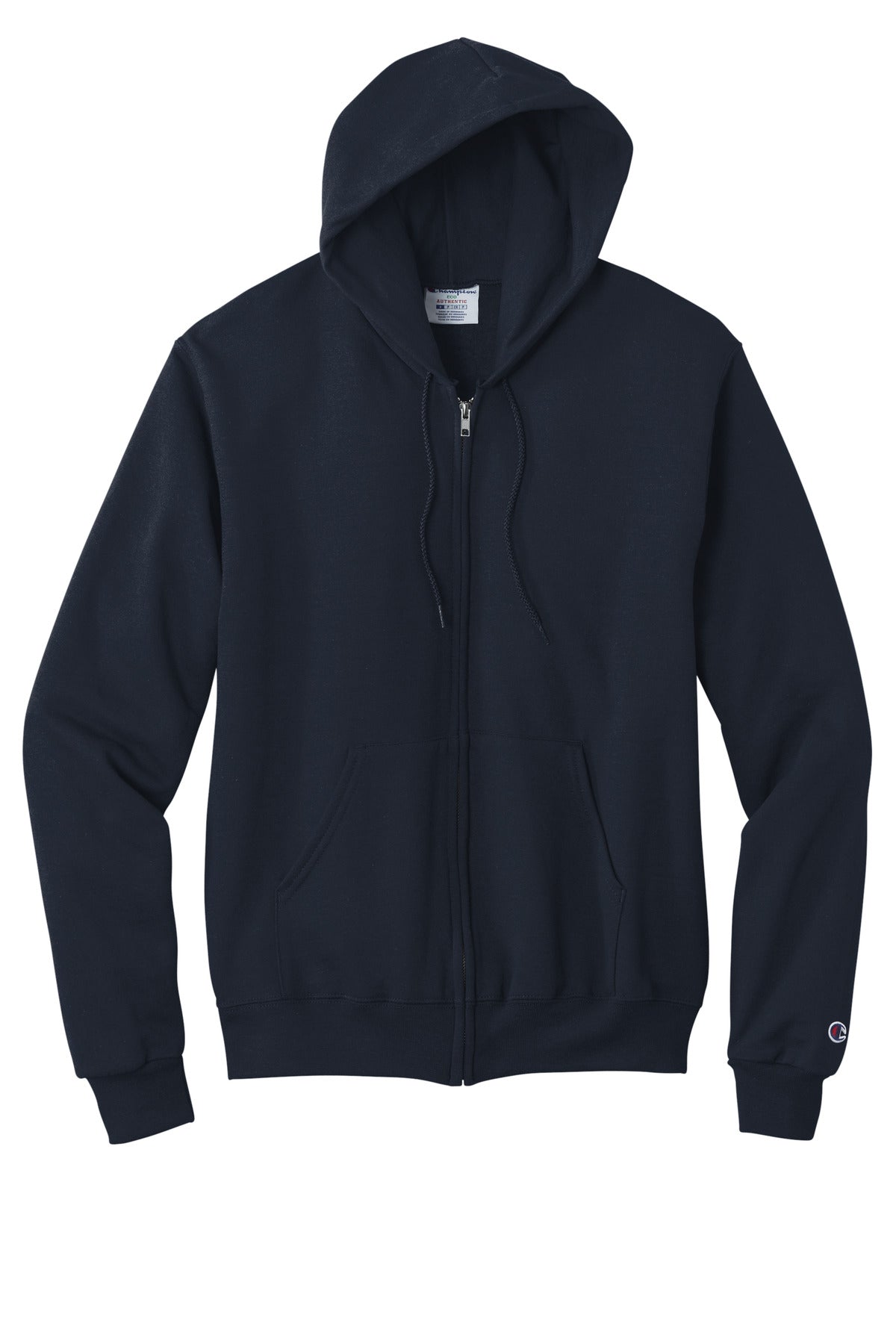 Champion Powerblend Full-Zip Hoodie - Navy