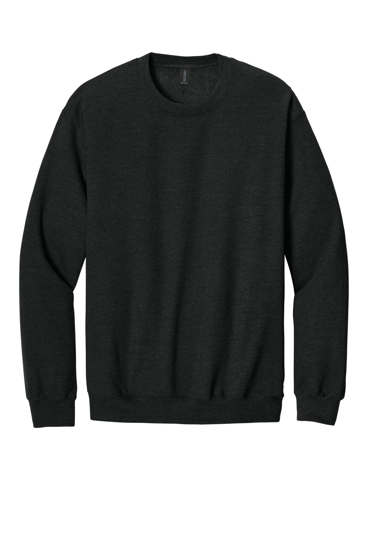 Gildan Softstyle Crewneck Sweatshirt - Heather Black