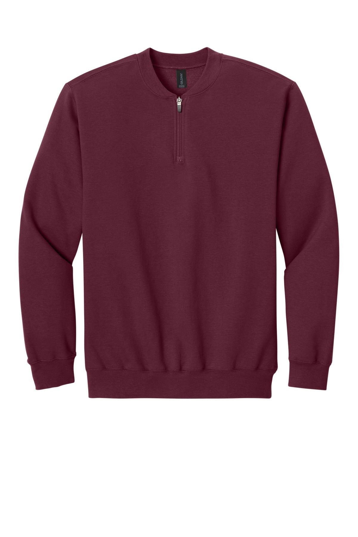 Gildan Softstyle Midweight Fleece 1/4-Zip - Maroon