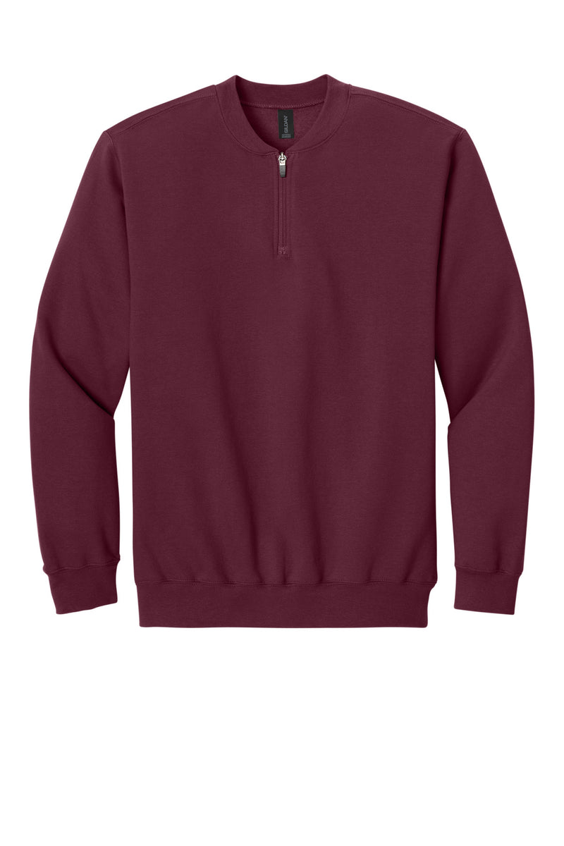 Gildan Softstyle Midweight Fleece 1/4-Zip - Maroon