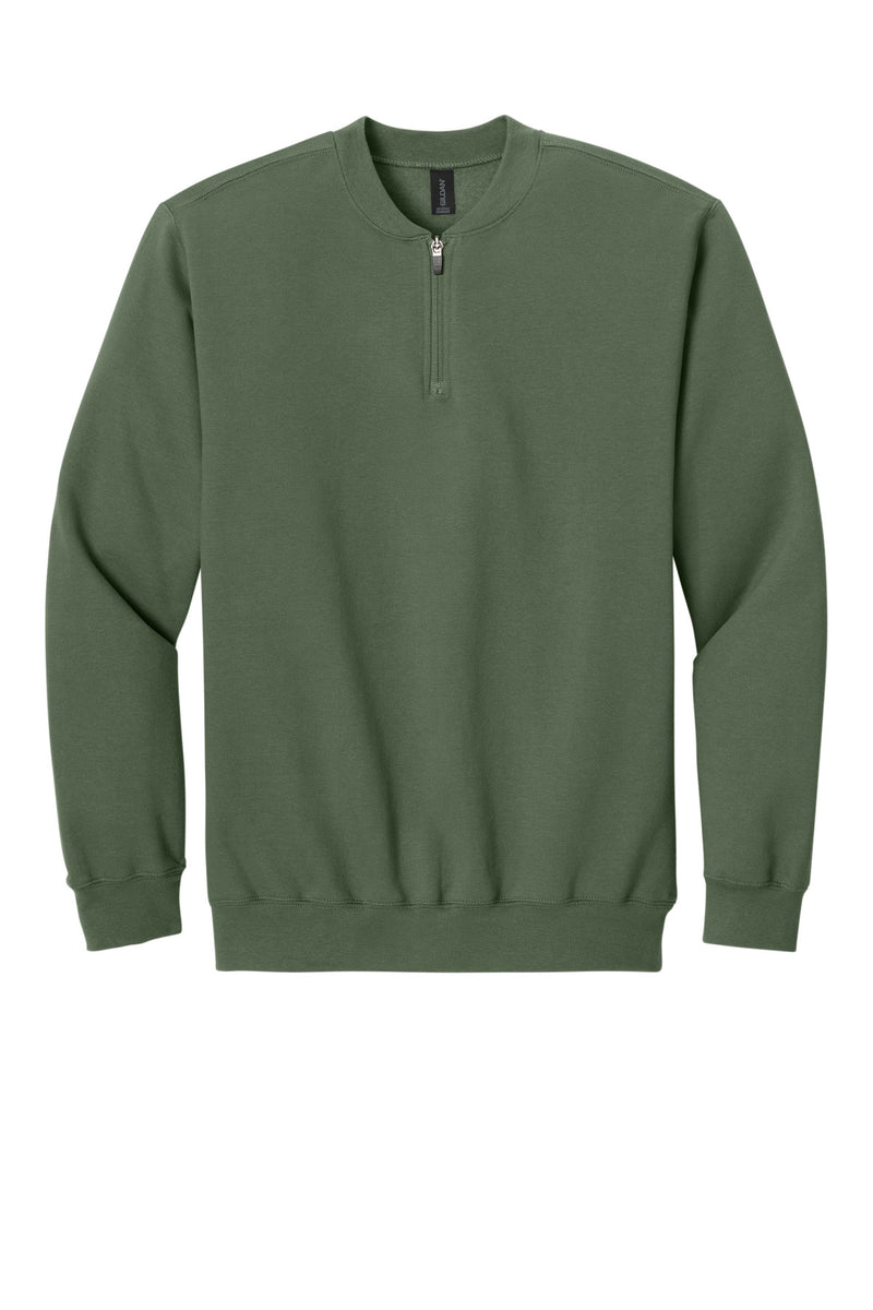 Gildan Softstyle Midweight Fleece 1/4-Zip - Military Green