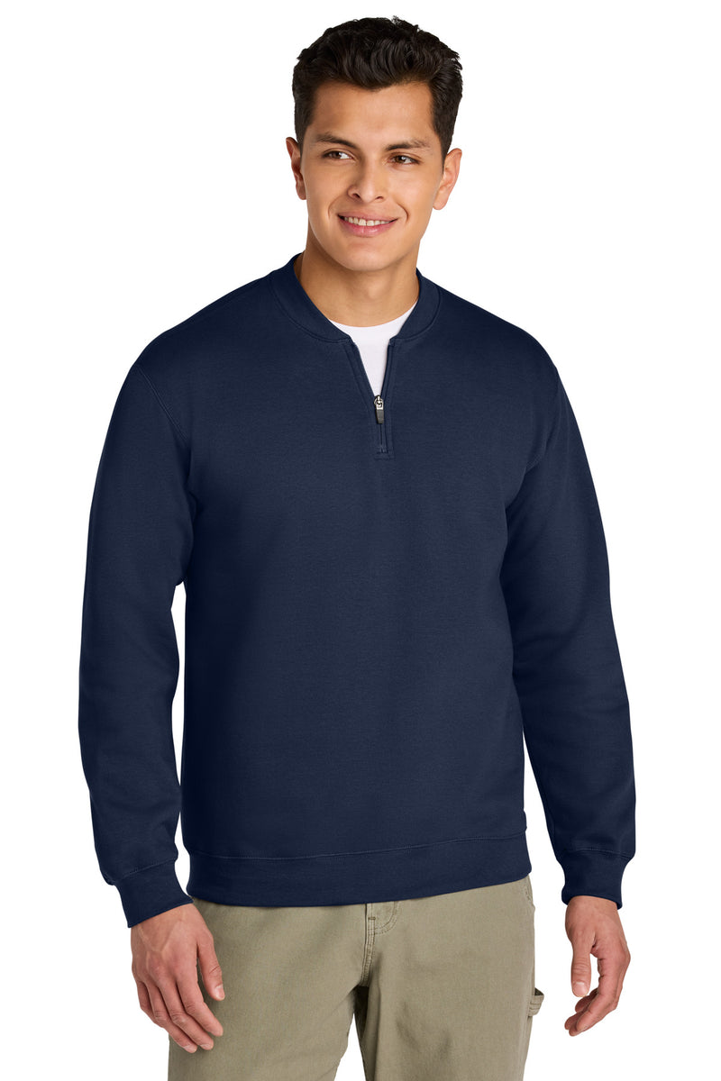 Gildan Softstyle Midweight Fleece 1/4-Zip - Navy
