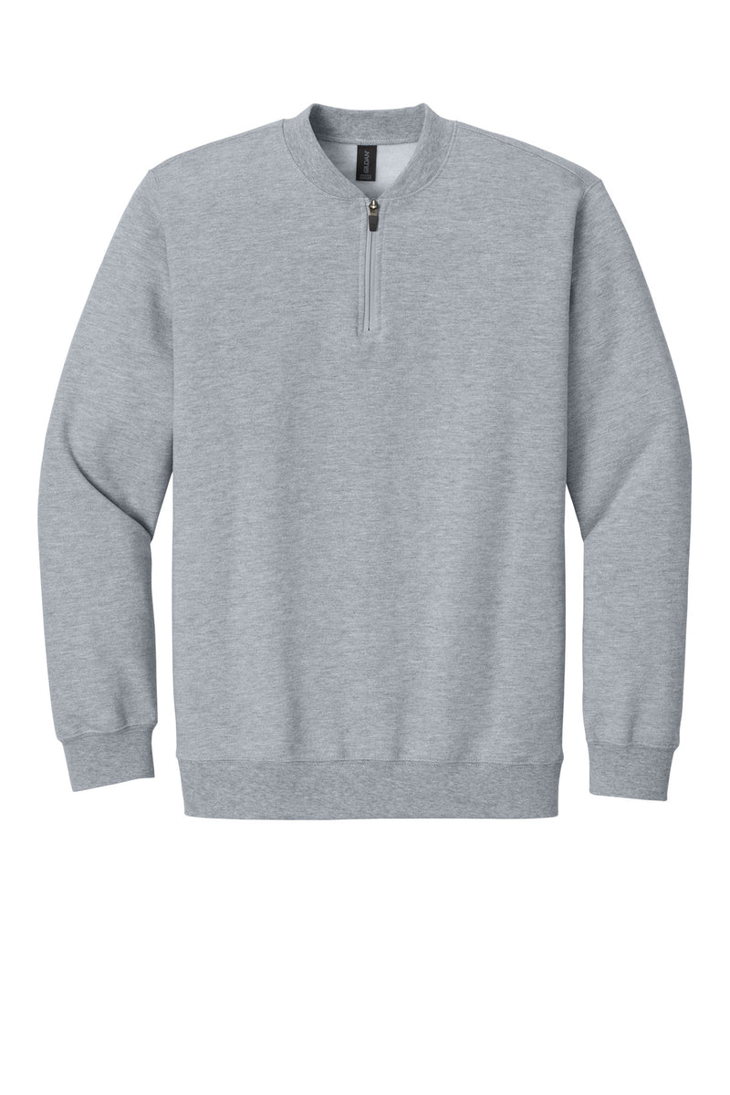 Gildan Softstyle Midweight Fleece 1/4-Zip - Ring Spun Sport Grey