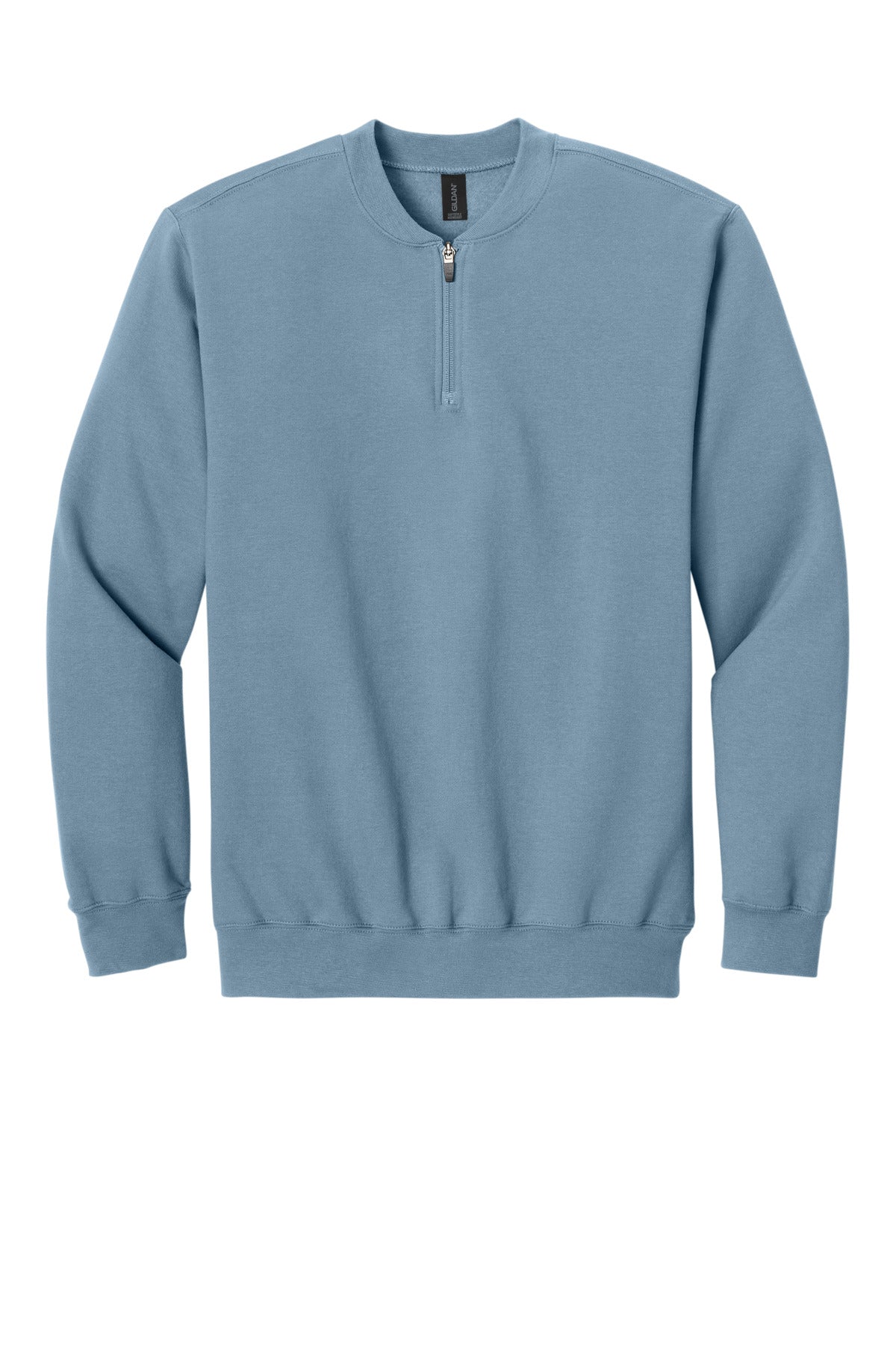 Gildan Softstyle Midweight Fleece 1/4-Zip - Stone Blue