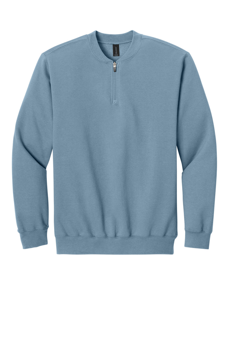 Gildan Softstyle Midweight Fleece 1/4-Zip - Stone Blue
