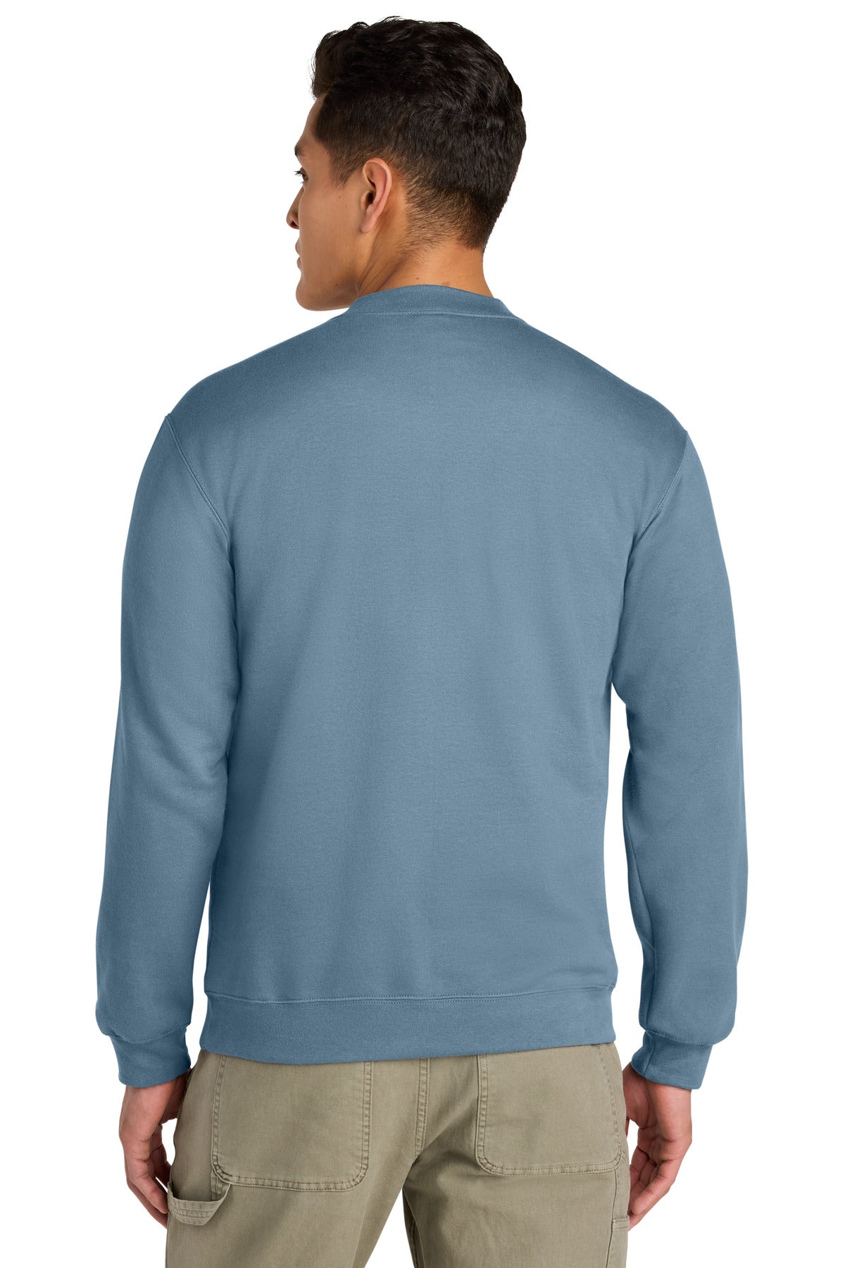 Gildan Softstyle Midweight Fleece 1/4-Zip - Stone Blue