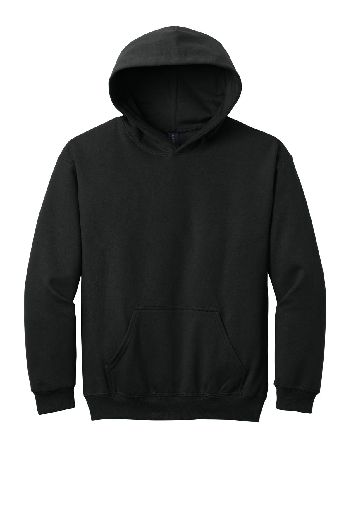 Gildan Youth Softstyle Midweight Fleece Hoodie - Black