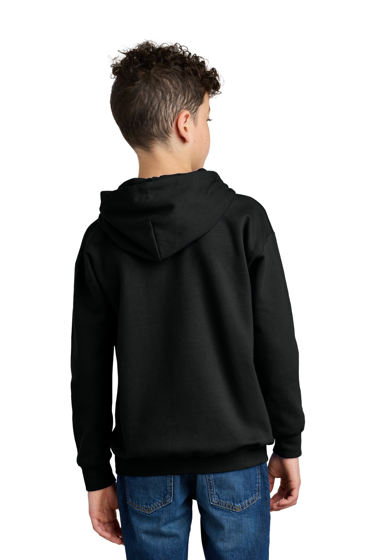 Gildan Youth Softstyle Midweight Fleece Hoodie - Black