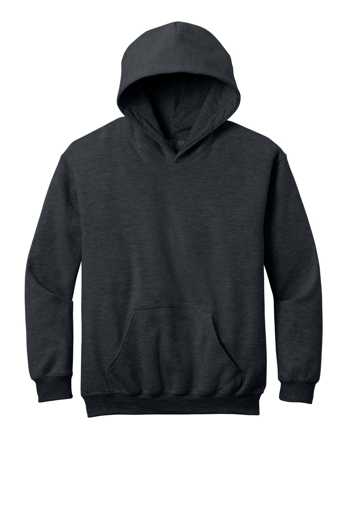 Gildan Youth Softstyle Midweight Fleece Hoodie - Dark Heather