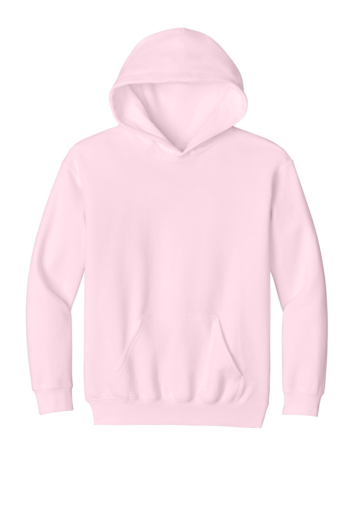 Gildan Youth Softstyle Midweight Fleece Hoodie - Light Pink