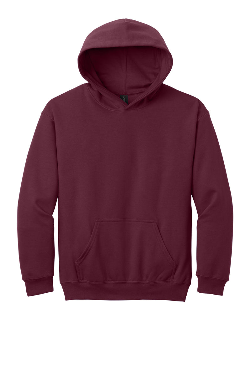 Gildan Youth Softstyle Midweight Fleece Hoodie - Maroon