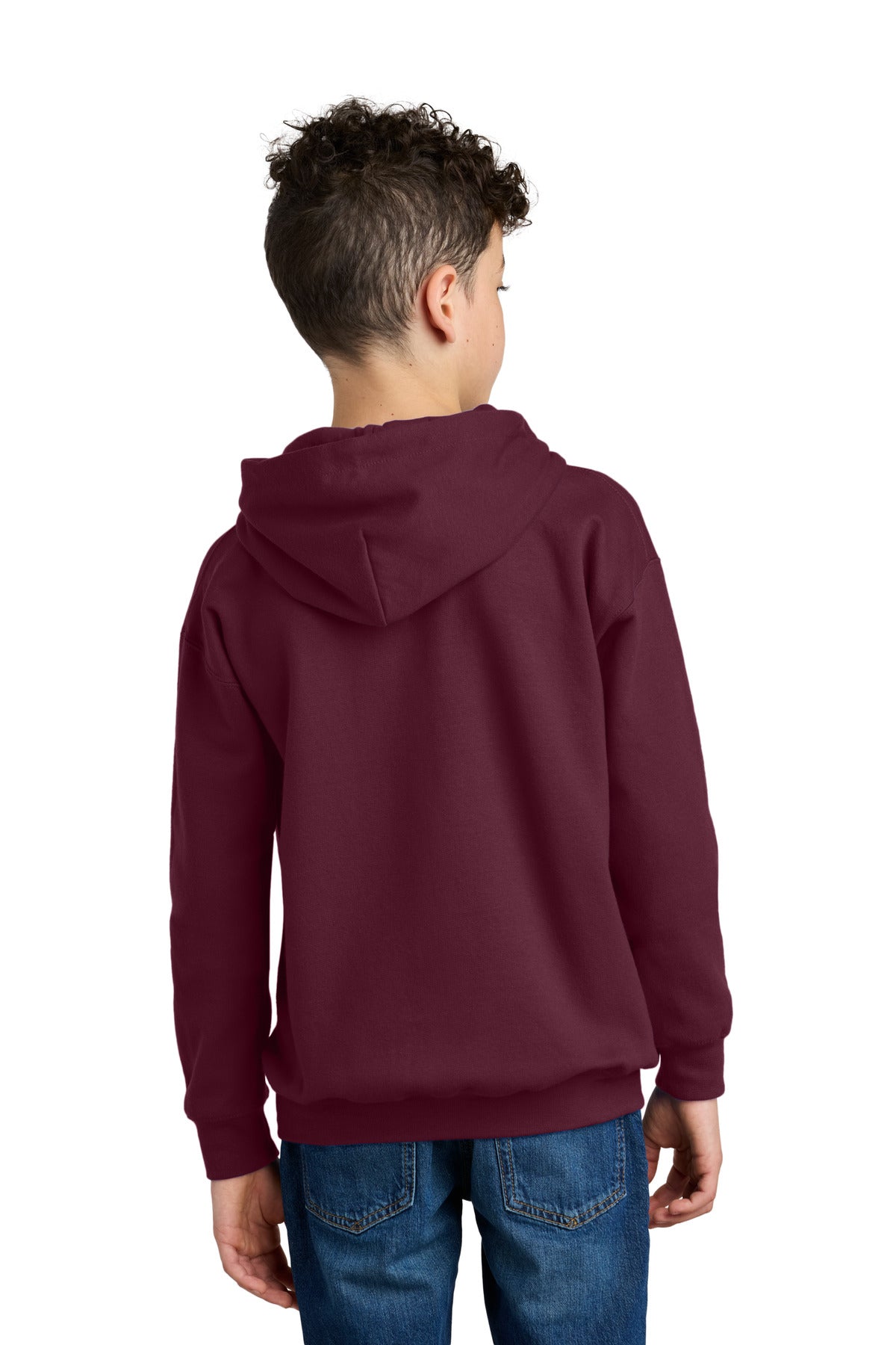 Gildan Youth Softstyle Midweight Fleece Hoodie - Maroon