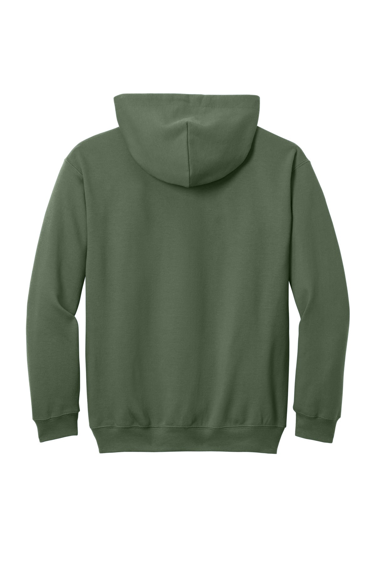 Gildan Youth Softstyle Midweight Fleece Hoodie - Military Green
