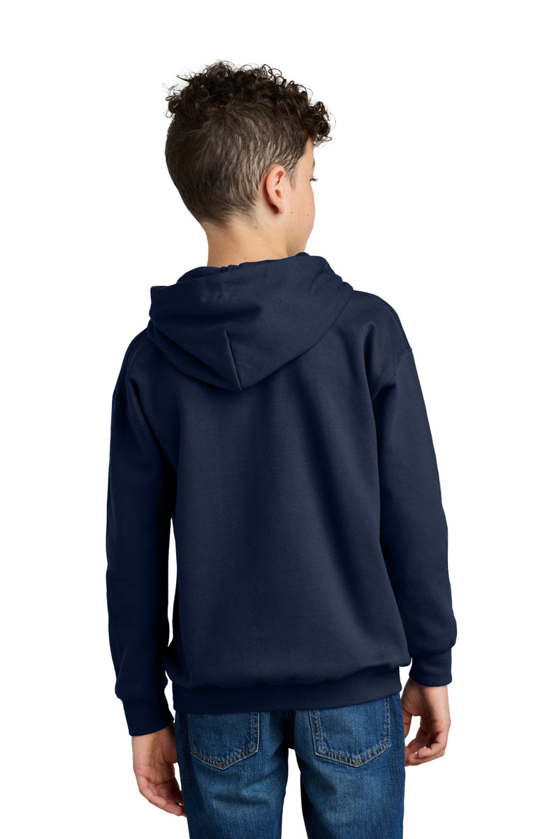 Gildan Youth Softstyle Midweight Fleece Hoodie - Navy