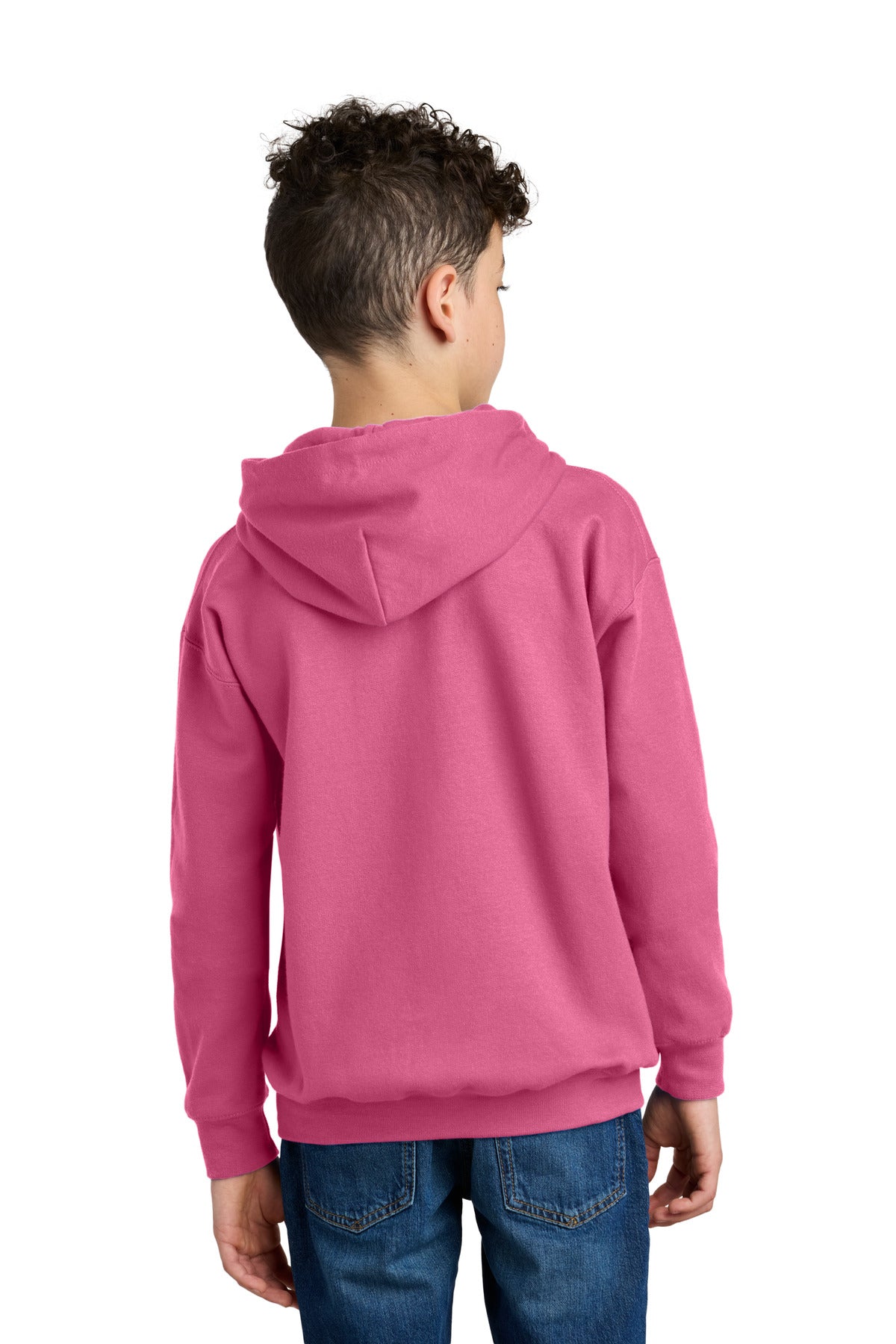 Gildan Youth Softstyle Midweight Fleece Hoodie - Pink Lemonade
