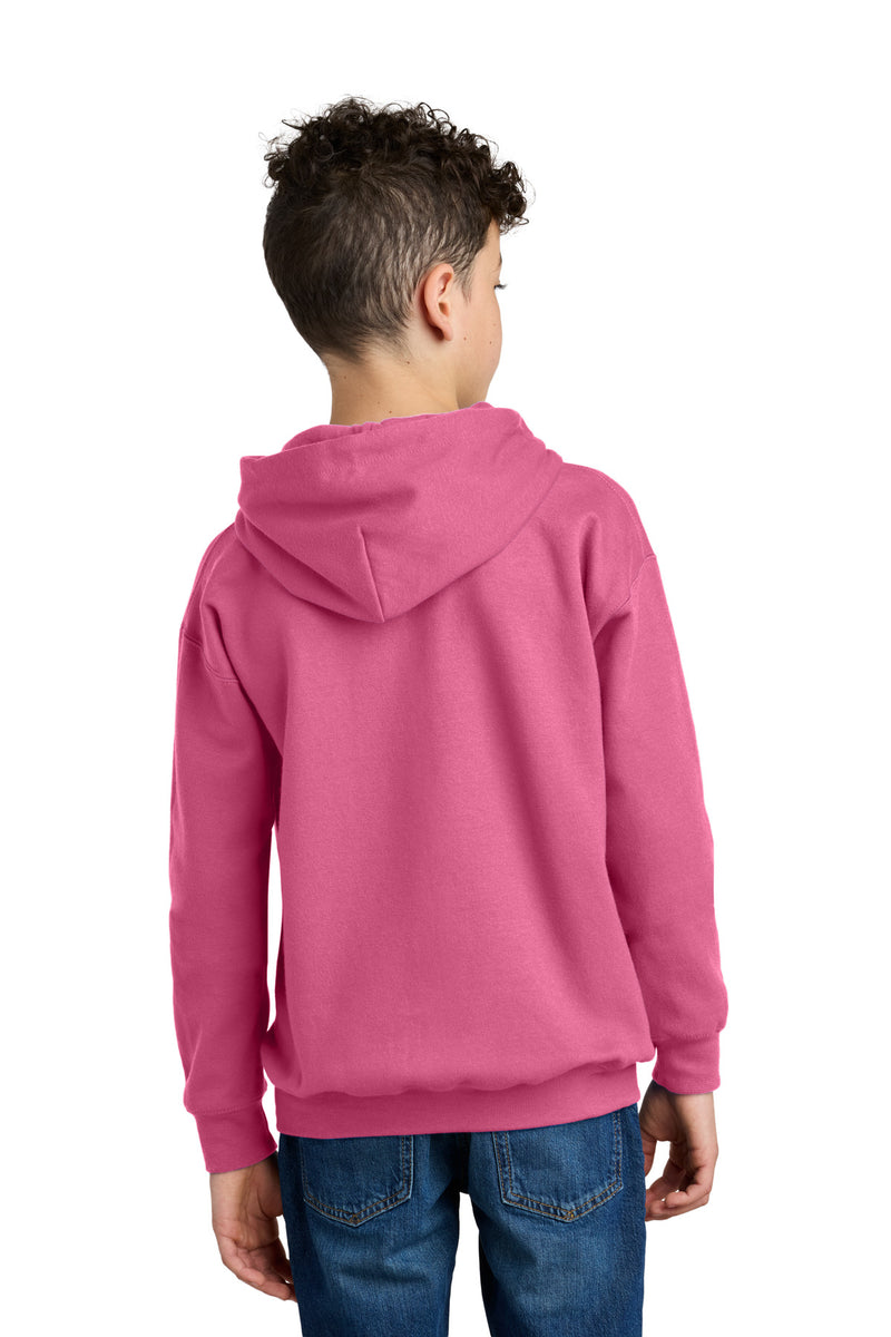 Gildan Youth Softstyle Midweight Fleece Hoodie - Pink Lemonade