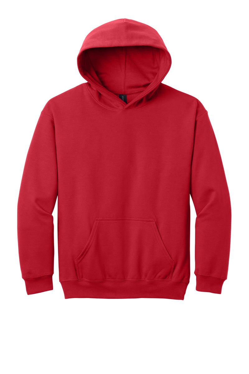 Gildan Youth Softstyle Midweight Fleece Hoodie - Red