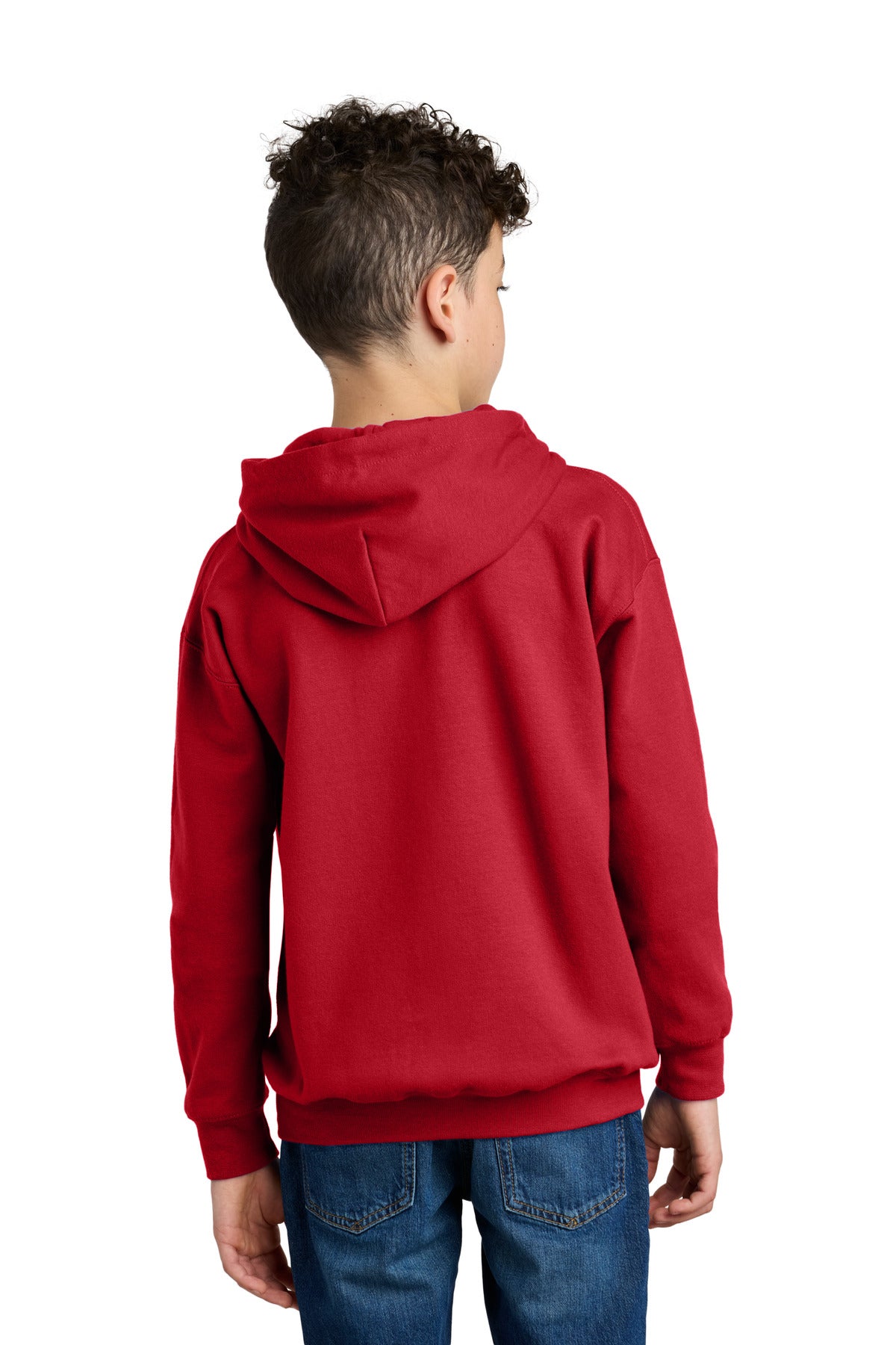 Gildan Youth Softstyle Midweight Fleece Hoodie - Red