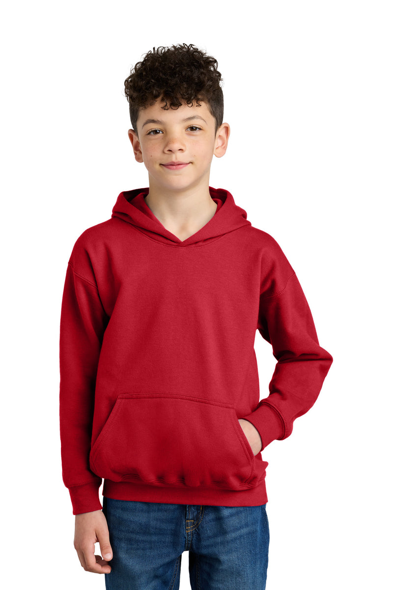 Gildan Youth Softstyle Midweight Fleece Hoodie - Red