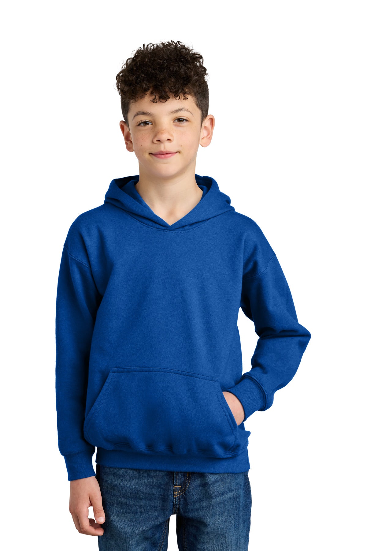 Gildan Youth Softstyle Midweight Fleece Hoodie - Royal