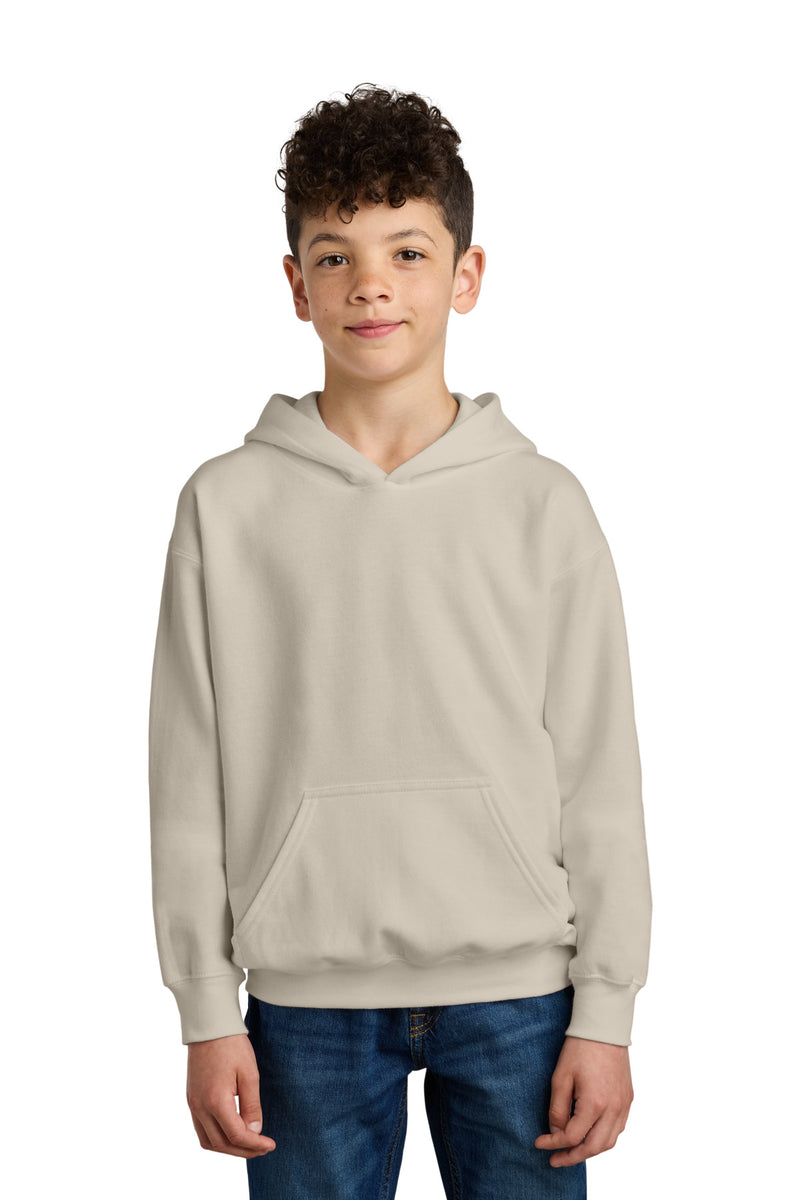 Gildan Youth Softstyle Midweight Fleece Hoodie - Sand