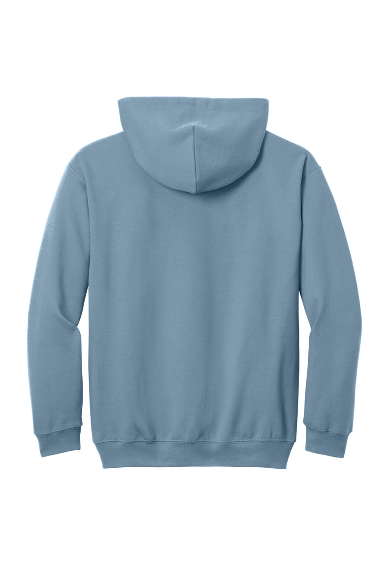 Gildan Youth Softstyle Midweight Fleece Hoodie - Stone Blue