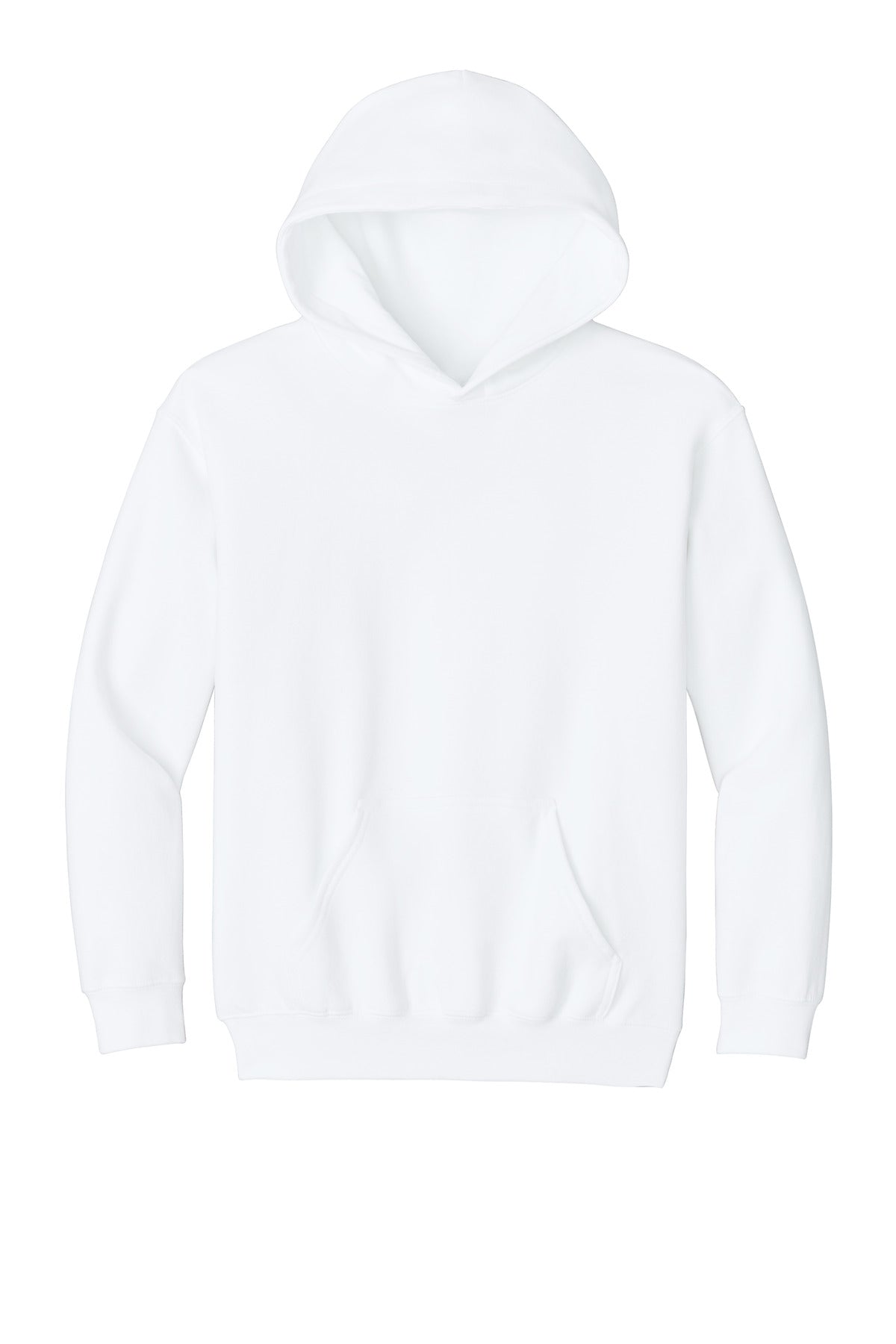Gildan Youth Softstyle Midweight Fleece Hoodie - White
