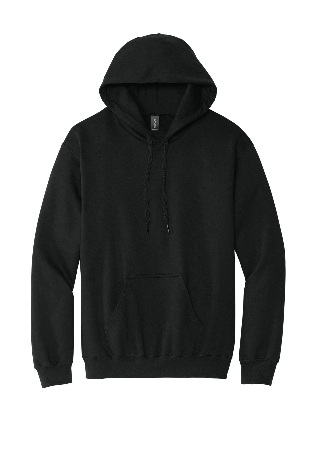 Gildan Softstyle Midweight Pullover Hooded Sweatshirt — black