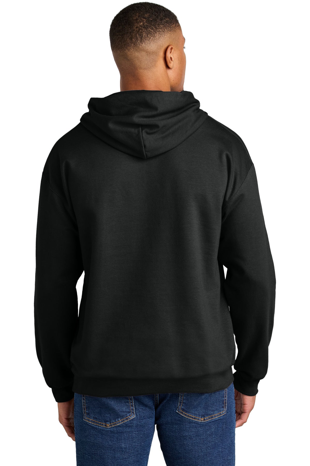 Gildan Softstyle Midweight Pullover Hooded Sweatshirt - Black