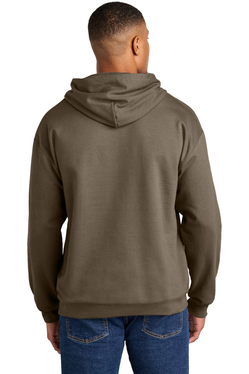 Gildan Softstyle Midweight Pullover Hooded Sweatshirt - Brown Savana