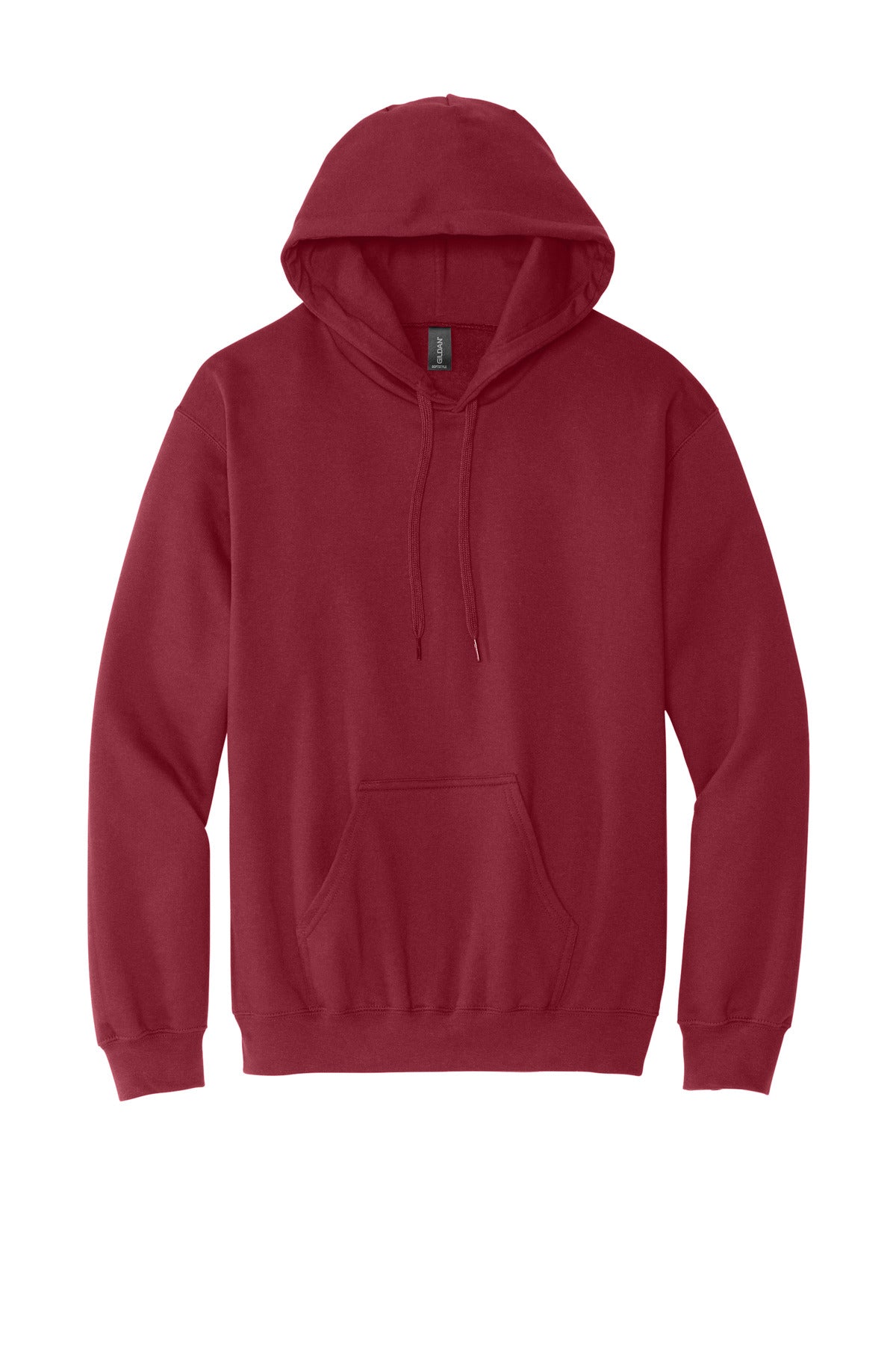 Gildan Softstyle Midweight Pullover Hooded Sweatshirt - Cardinal Red
