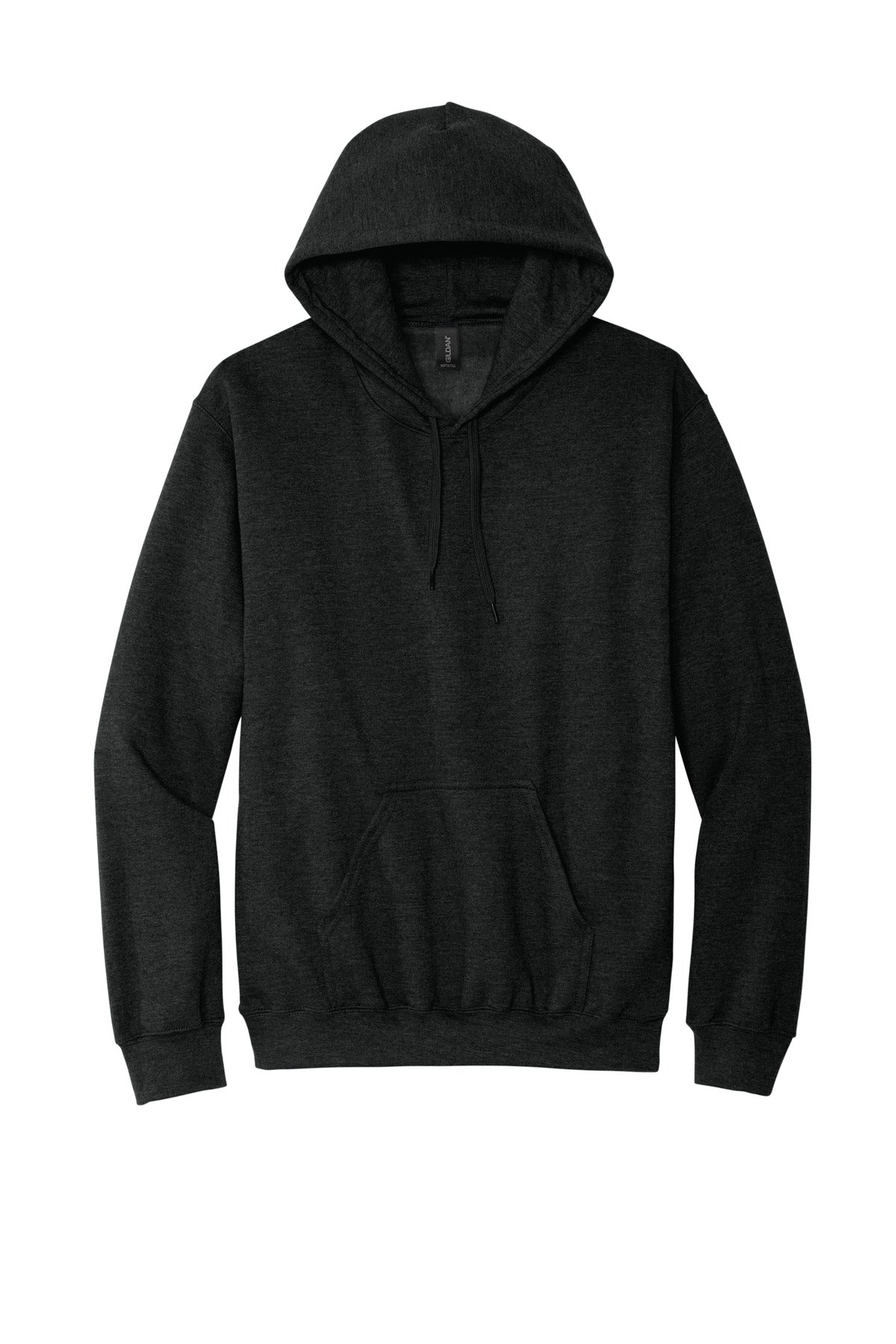 Gildan Softstyle Midweight Pullover Hooded Sweatshirt - Heather Black