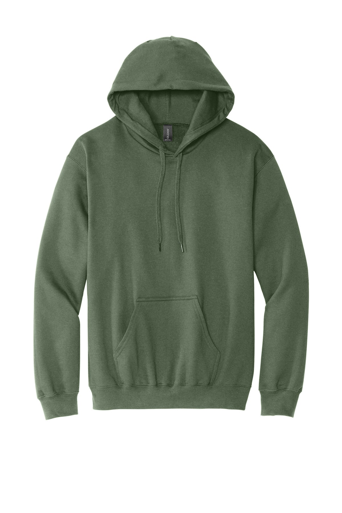 Gildan Softstyle Midweight Pullover Hooded Sweatshirt - Military Green