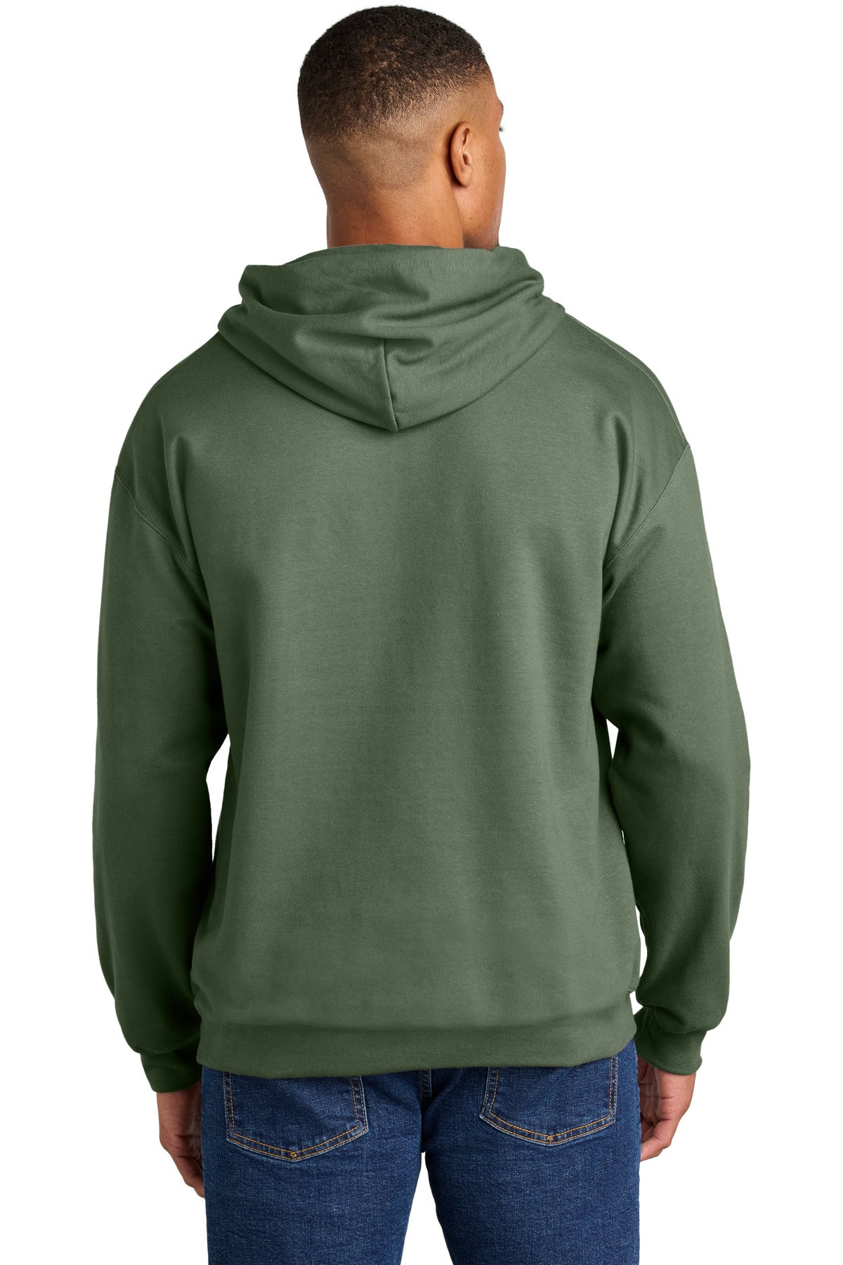 Gildan Softstyle Midweight Pullover Hooded Sweatshirt - Military Green