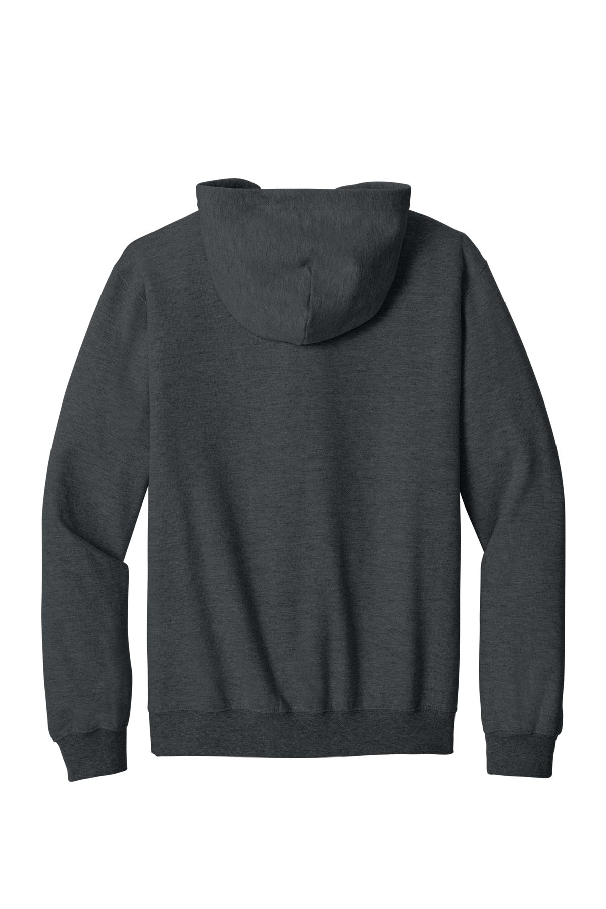 Gildan Softstyle Midweight Fleece Full-Zip Hooded Sweatshirt - Dark Heather