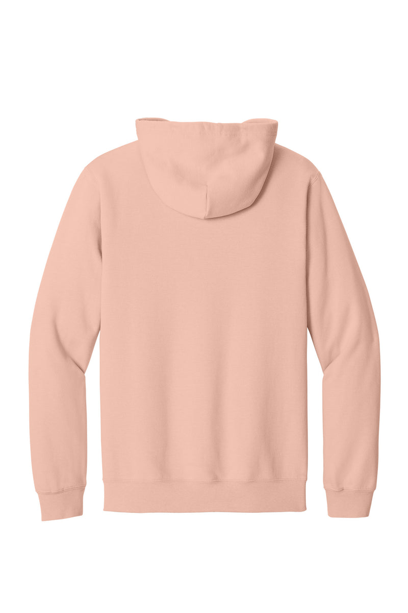 Gildan Softstyle Midweight Fleece Full-Zip Hooded Sweatshirt - Dusty Rose