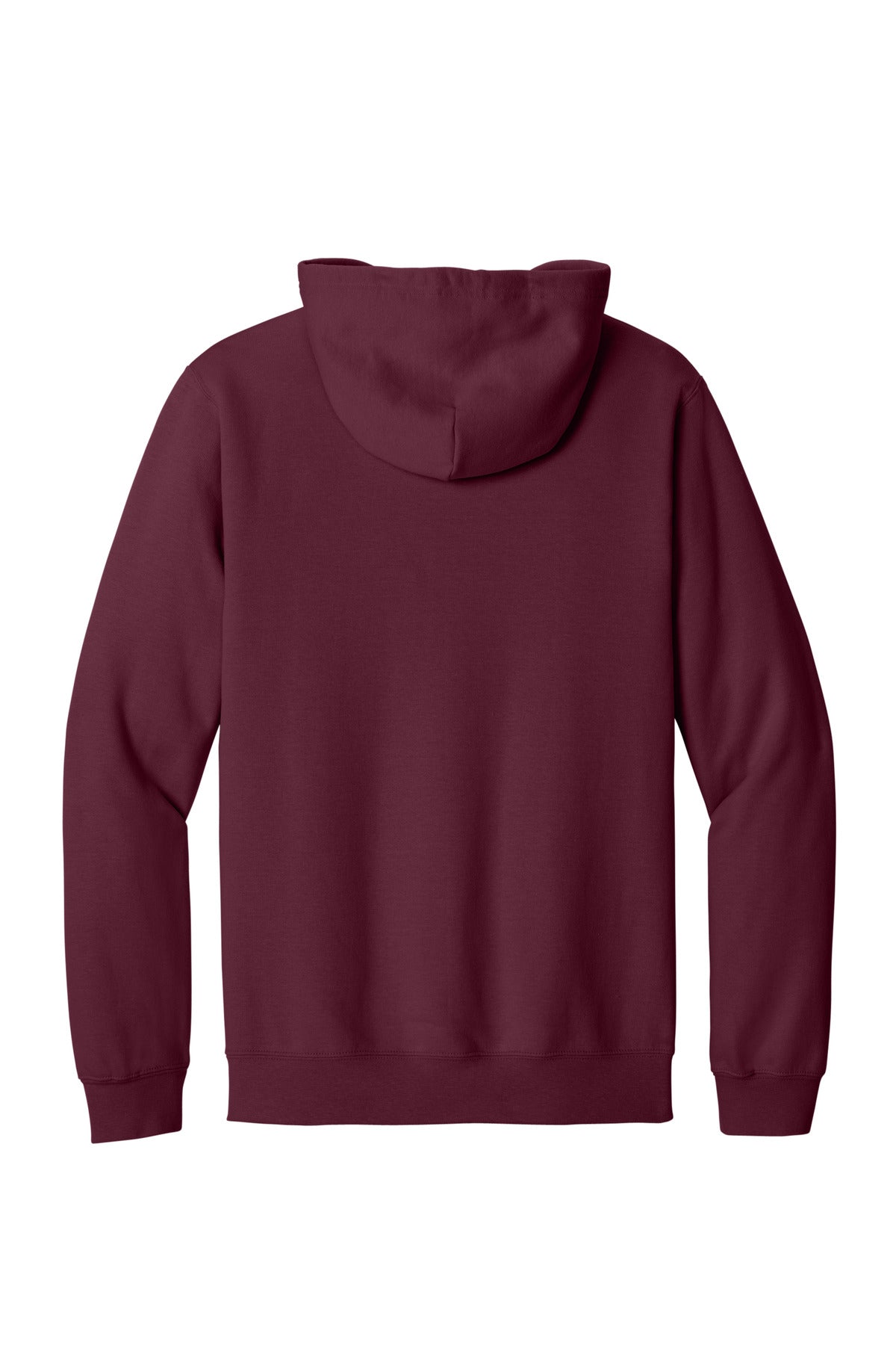 Gildan Softstyle Midweight Fleece Full-Zip Hooded Sweatshirt - Maroon