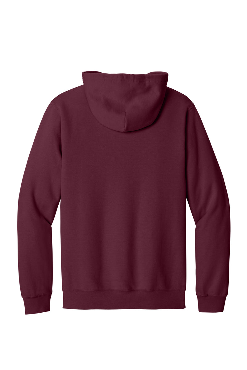 Gildan Softstyle Midweight Fleece Full-Zip Hooded Sweatshirt - Maroon