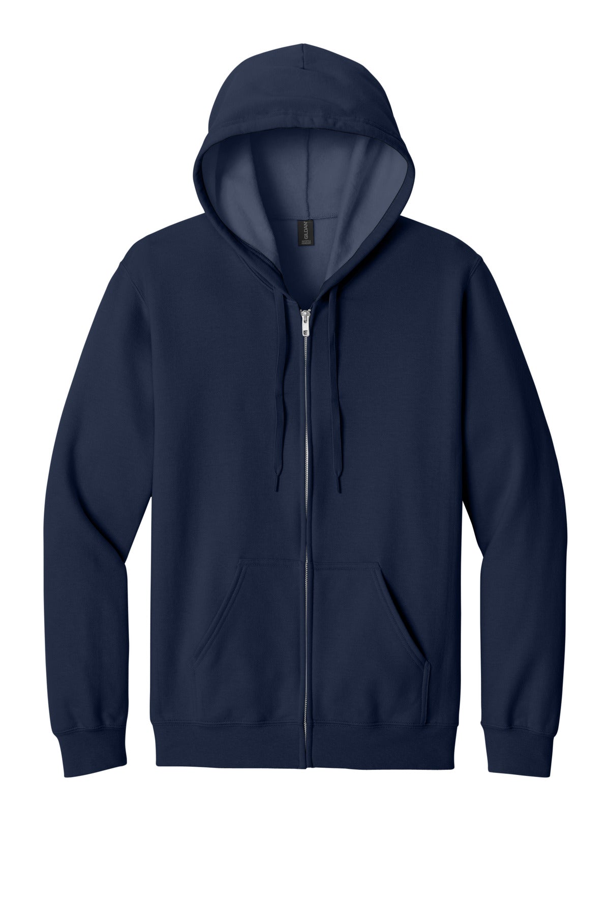 Gildan Softstyle Midweight Fleece Full-Zip Hooded Sweatshirt - Navy