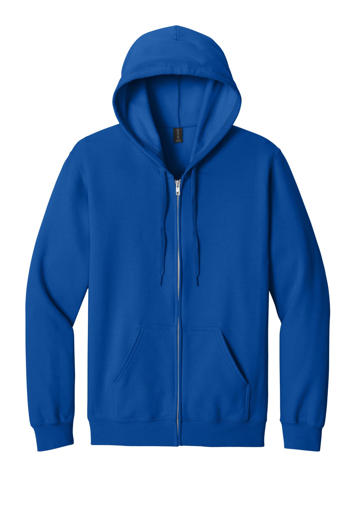 Gildan Softstyle Midweight Fleece Full-Zip Hooded Sweatshirt - Royal