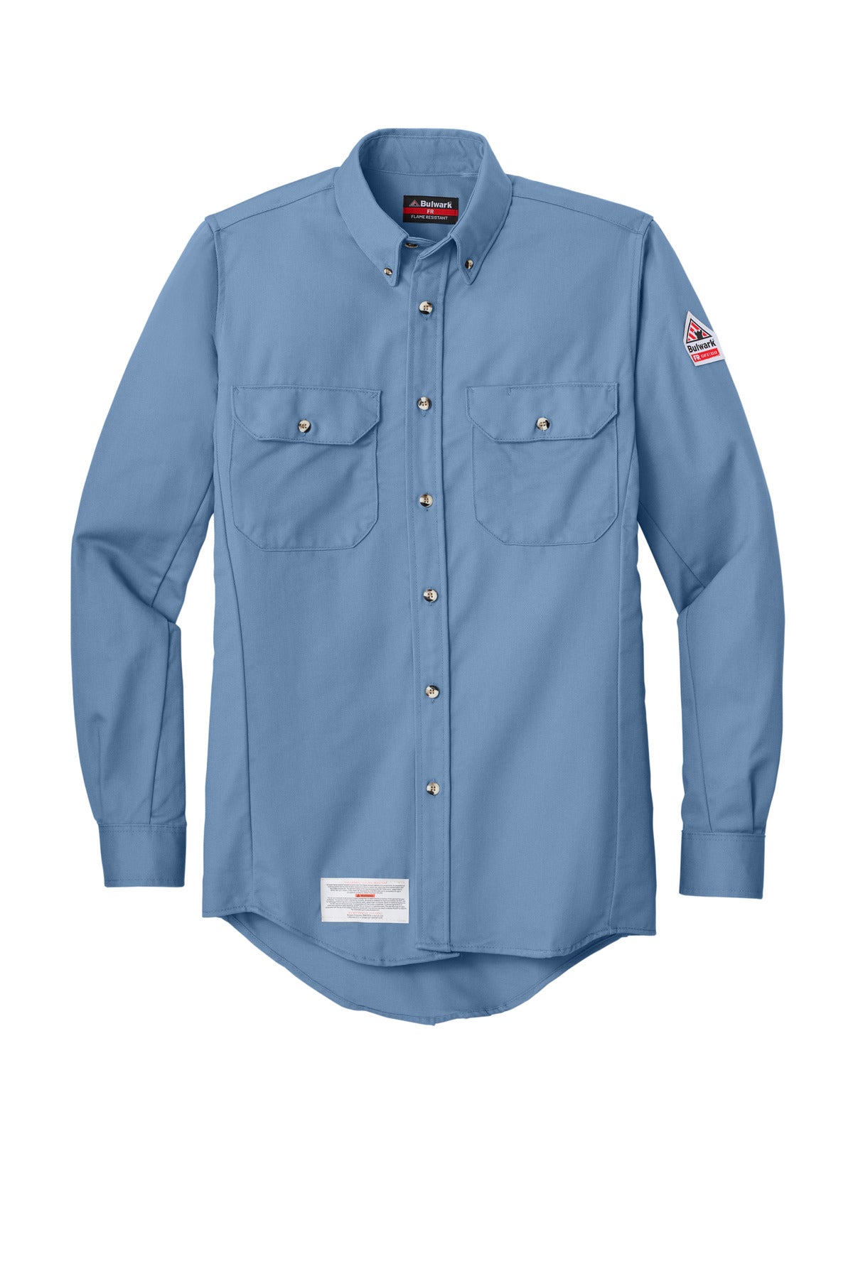 Bulwark EXCEL FR ComforTouch Dress Uniform Shirt - Light Blue