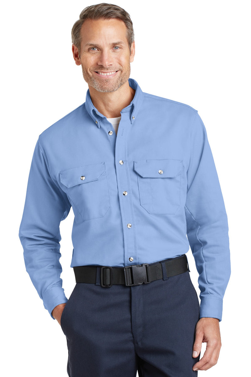Bulwark EXCEL FR ComforTouch Dress Uniform Shirt - Light Blue