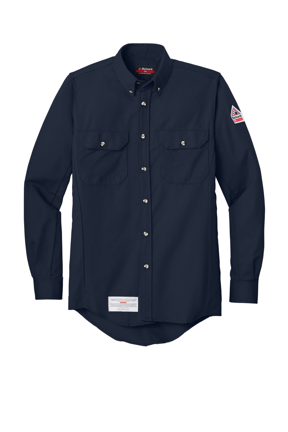Bulwark EXCEL FR ComforTouch Dress Uniform Shirt - Navy