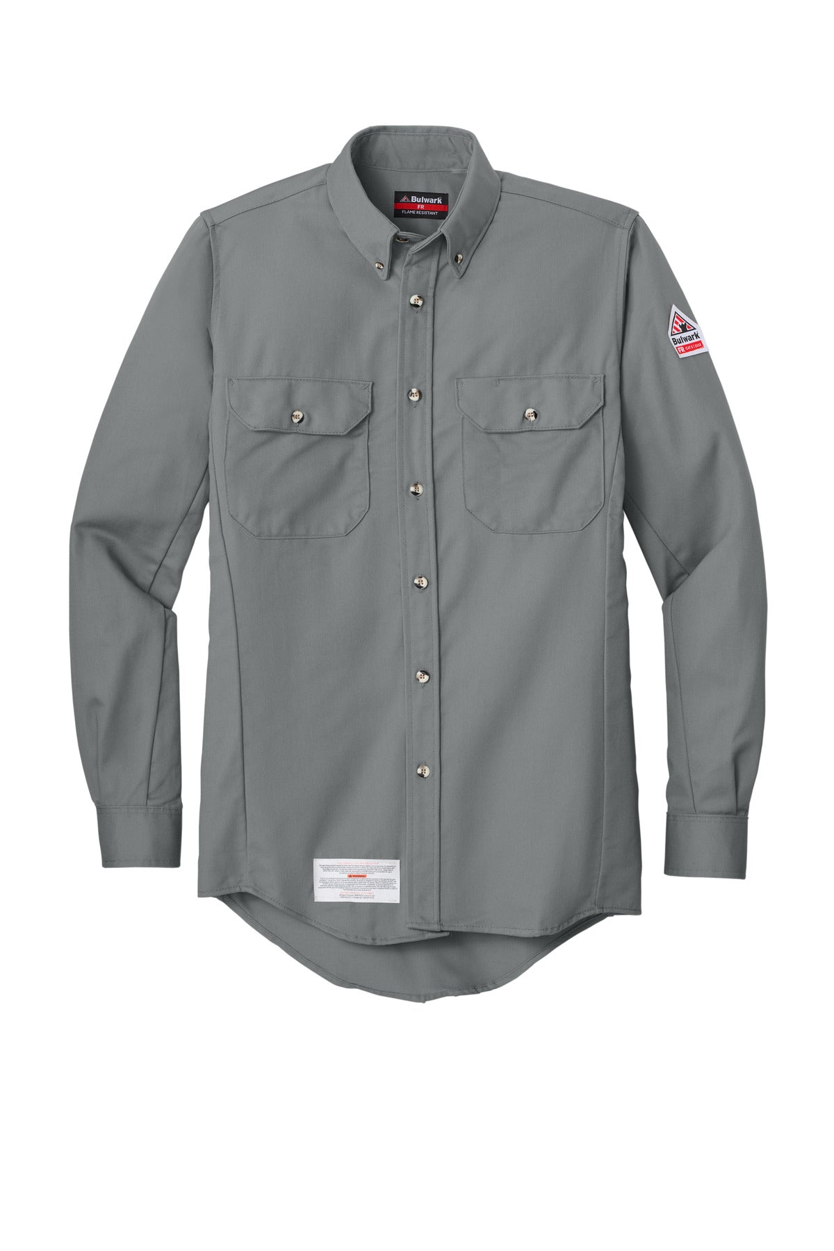Bulwark EXCEL FR ComforTouch Dress Uniform Shirt - Silver Grey