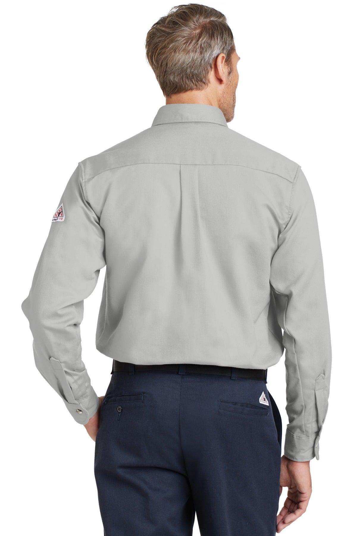 Bulwark EXCEL FR ComforTouch Dress Uniform Shirt - Silver Grey